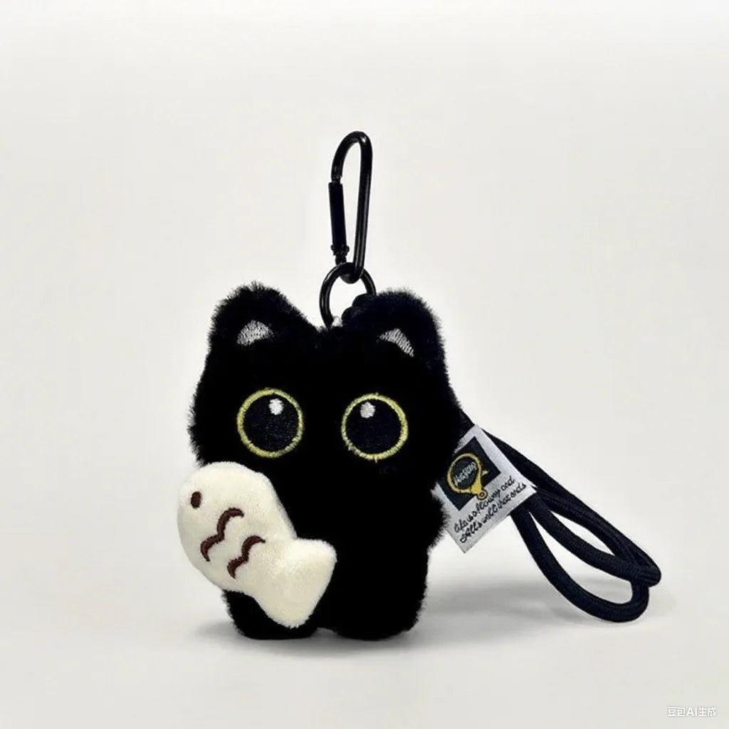 Chat noir bijou de sac